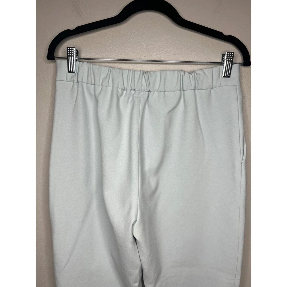 Aritzia Babaton Conan Cropped‎ Pull-On Pants Light Blue Trousers 8 Career Office